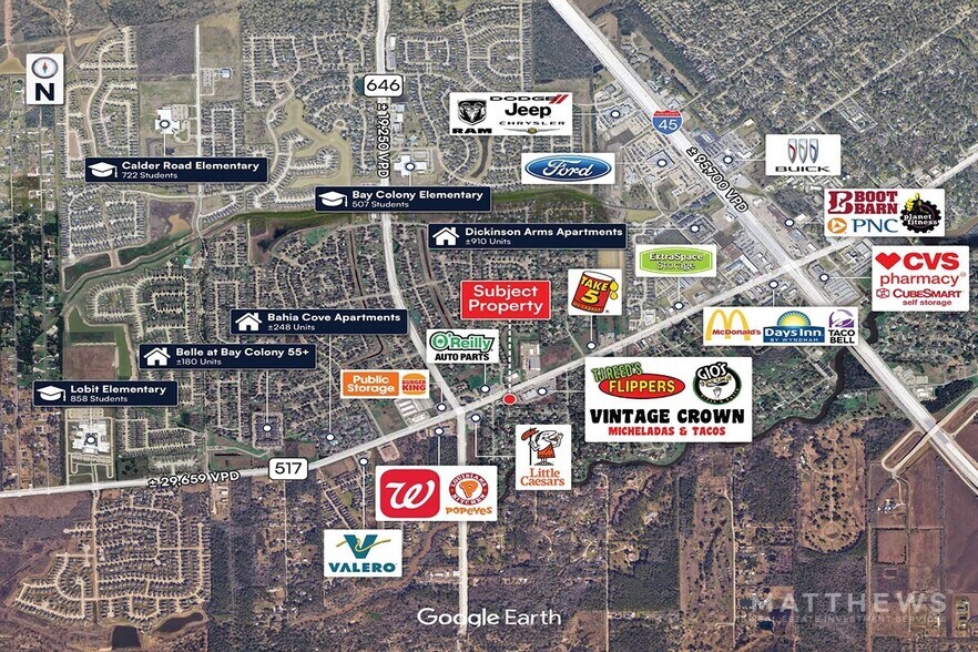 More Photos Of 660-688 Fm-517, Dickinson Unknown For Lease