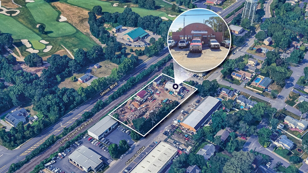 Primary Photo Of 305 Orinoco Dr, West Bay Shore Warehouse For Sale