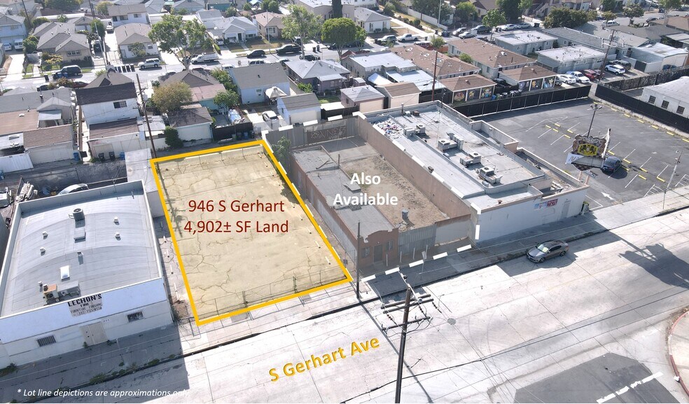 More Photos Of 946 Gerhart Ave, Commerce Land For Lease