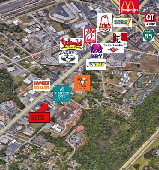 More Photos Of 1447-1449 Asheville Hwy, Spartanburg Freestanding For Lease