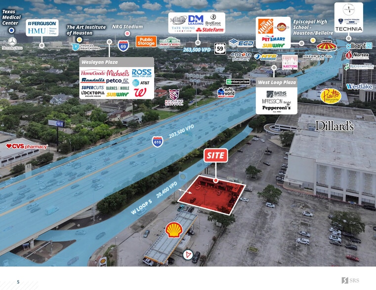 More Photos Of 2626 West Loop South, Houston Freestanding For Sale