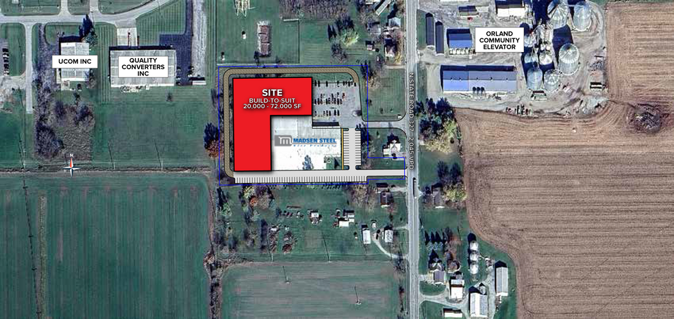 More Photos Of 5775 IN-327, Orland Warehouse For Lease