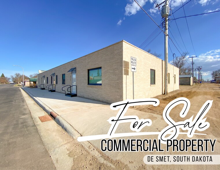 More Photos Of 115 2nd SE st, De Smet Storefront Retail Office For Sale