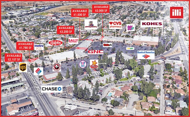Sun Valley Ca Retail Space For Lease Cityfeet