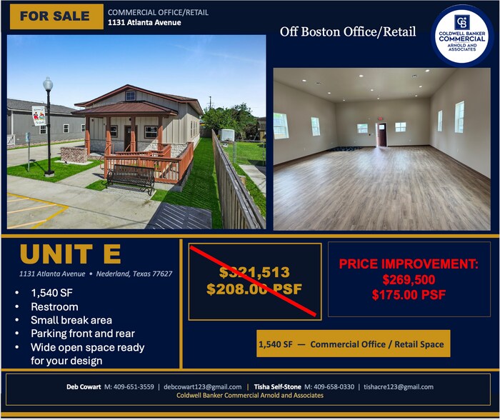More Photos Of 1131 Atlanta Ave, Nederland Office For Sale