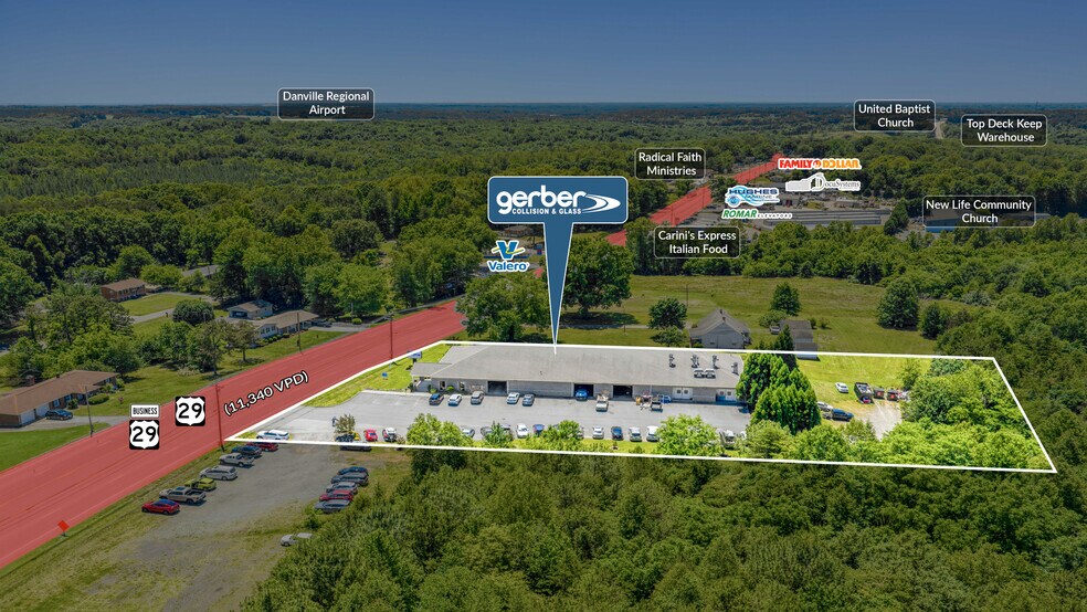 More Photos Of 3943 U S Highway 29, Danville Auto Repair For Sale