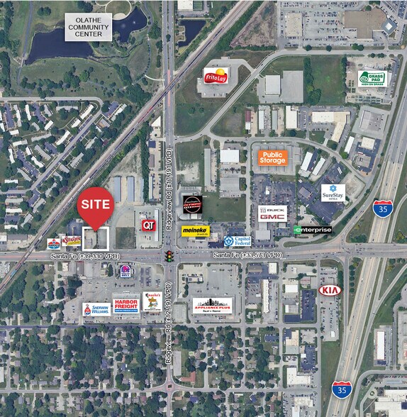 Primary Photo Of 1114 E Santa Fe St, Olathe General Retail For Lease