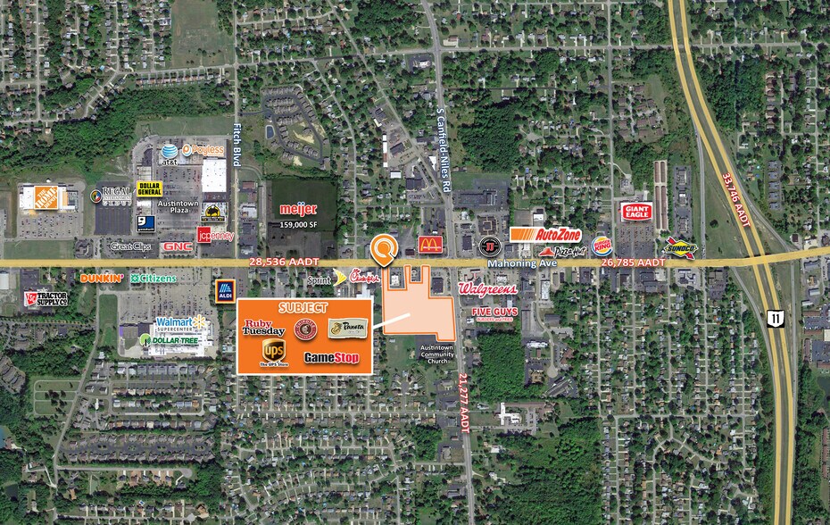 More Photos Of 5513-5553 Mahoning Ave, Austintown Unknown For Lease