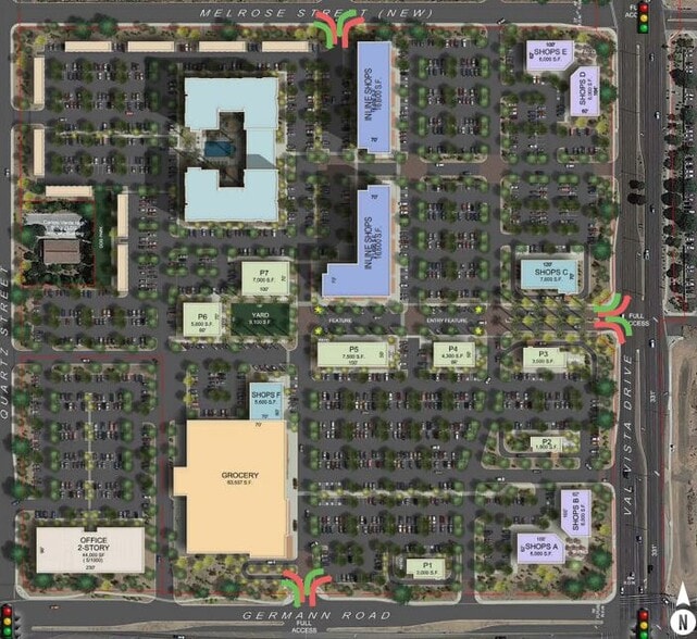 More Photos Of NWC Val Vista Rd & Germann Rd, Gilbert Unknown For Lease