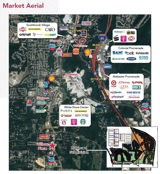 More Photos Of 7895 Hwy 119, Alabaster Freestanding For Lease