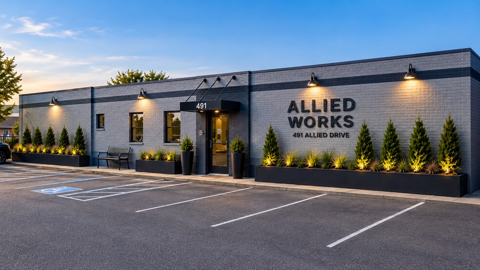 More Photos Of 491 Allied Dr, Nashville Light Distribution For Lease