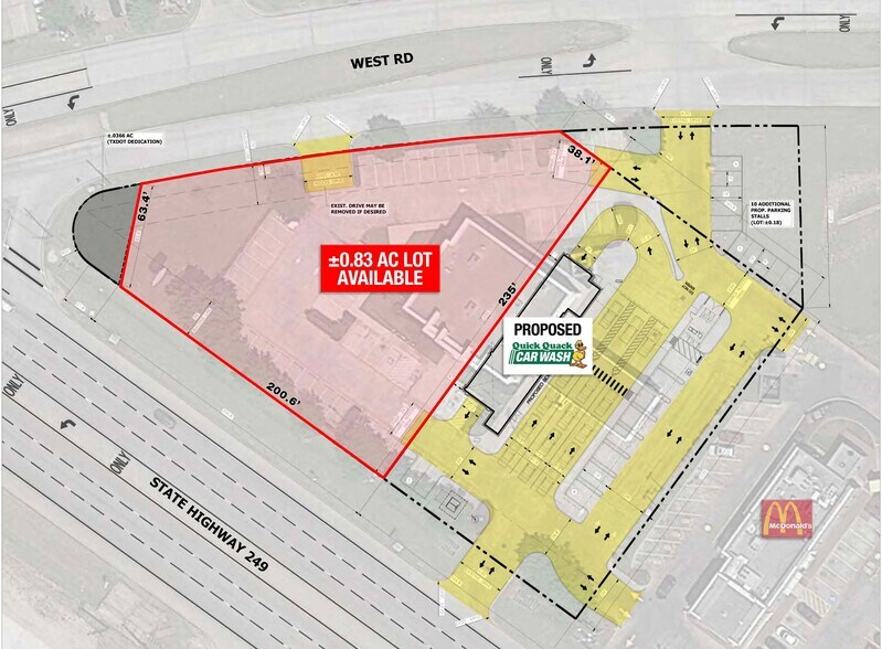 More Photos Of 12650 Tomball Pky, Houston Land For Lease