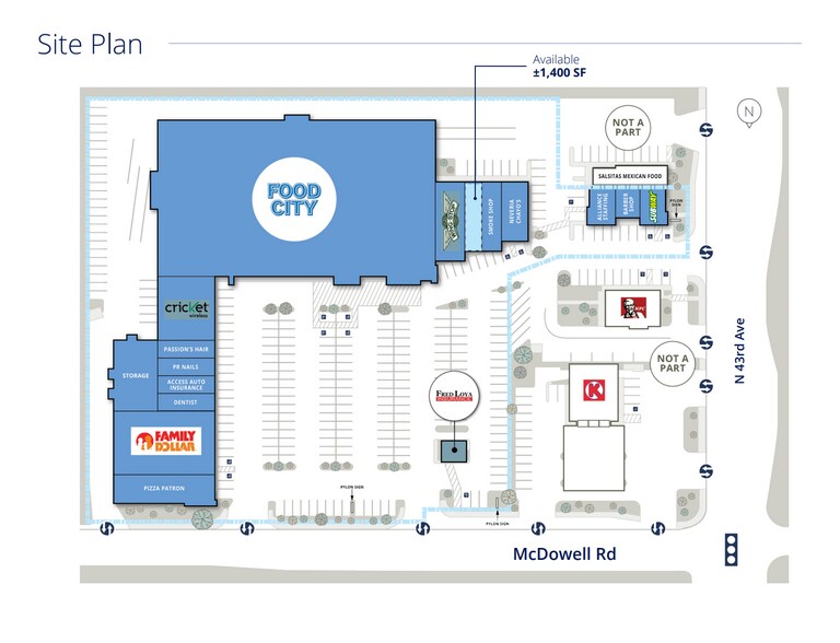 More Photos Of 4239-4339 W Mcdowell Rd, Phoenix Storefront For Lease