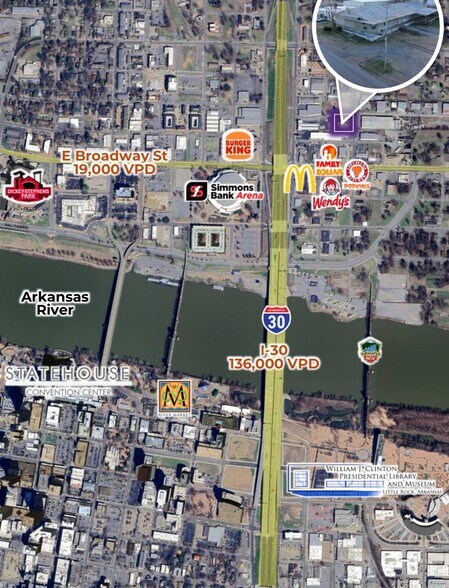 More Photos Of 403 N Vine St, North Little Rock Warehouse For Sale
