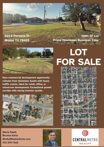 More Photos Of 302 E Parsons St, Manor Land For Sale