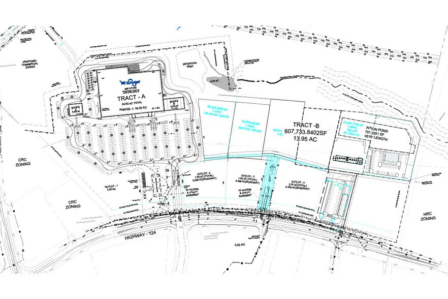 Primary Photo Of 5790 GA-124, Hoschton Land For Sale