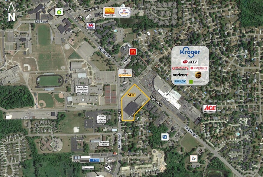 More Photos Of NEC Saginaw Rd & Bella Vista Rd, Grand Blanc Unknown For Lease