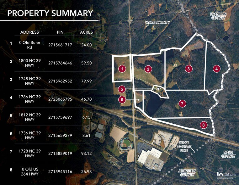 More Photos Of 1812 NC 39 Hwy, Zebulon Land For Sale