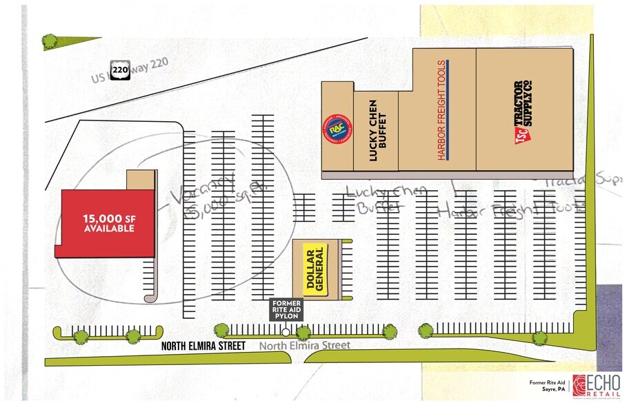 More Photos Of 1677 Elmira St, Sayre Freestanding For Lease