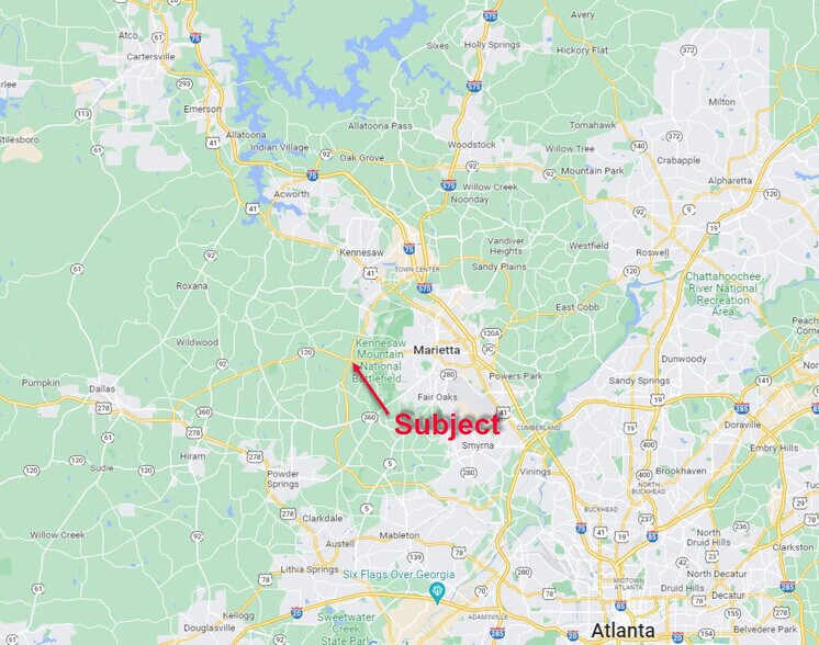 More Photos Of 3561 Ernest Barrett Pky, Marietta Land For Sale