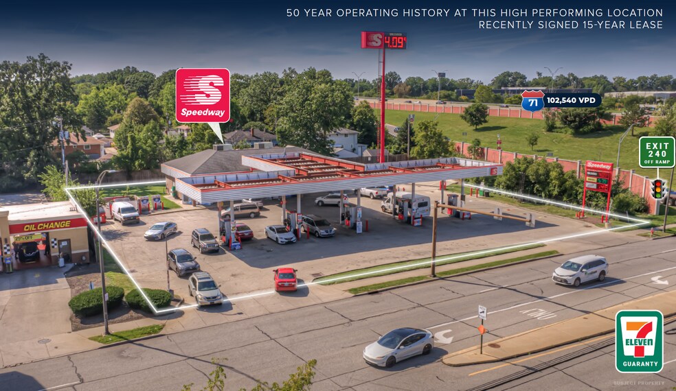 Primary Photo Of 4280 W 150th St, Cleveland Service Station For Sale