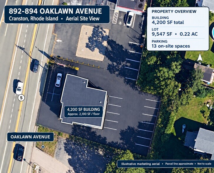 More Photos Of 892-894 Oaklawn Ave, Cranston Office Residential For Lease