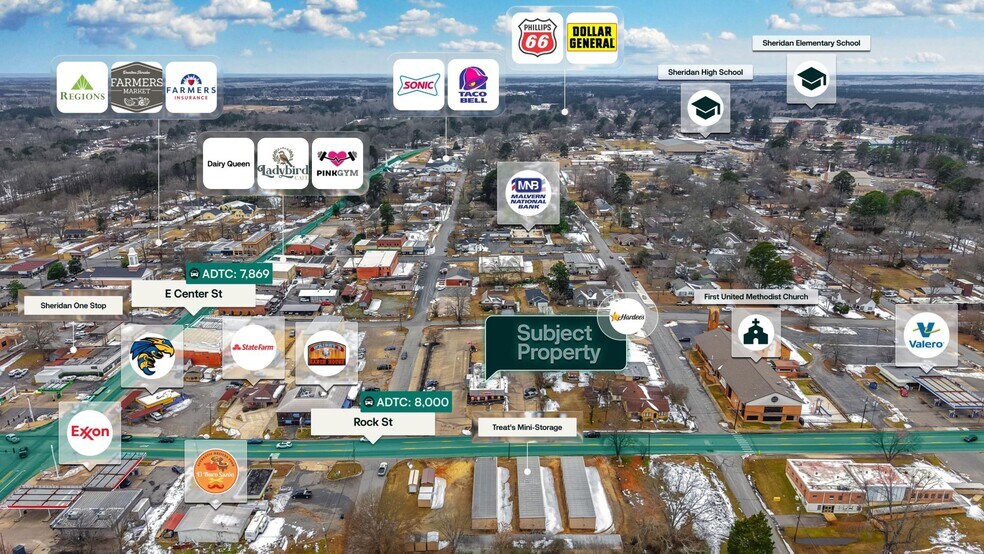 More Photos Of 201 N Rock St, Sheridan Fast Food For Sale