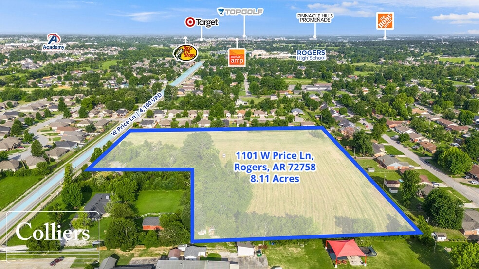 More Photos Of 1101 Price Ln, Rogers Land For Sale