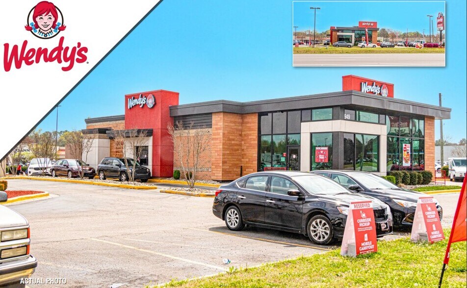 Primary Photo Of 949 N Wesleyan Blvd, Rocky Mount Fast Food For Sale