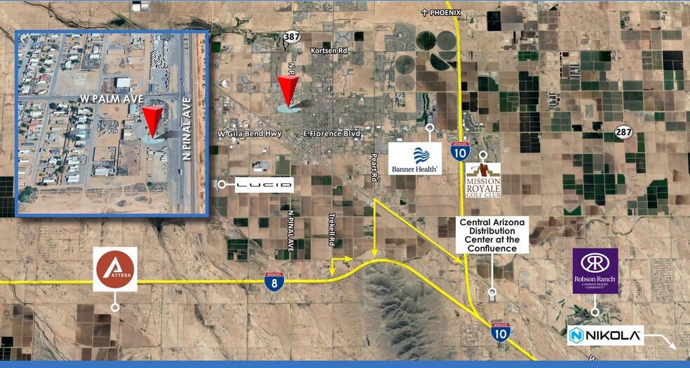 More Photos Of 5670 N Pinal Ave, Casa Grande Auto Dealership For Lease