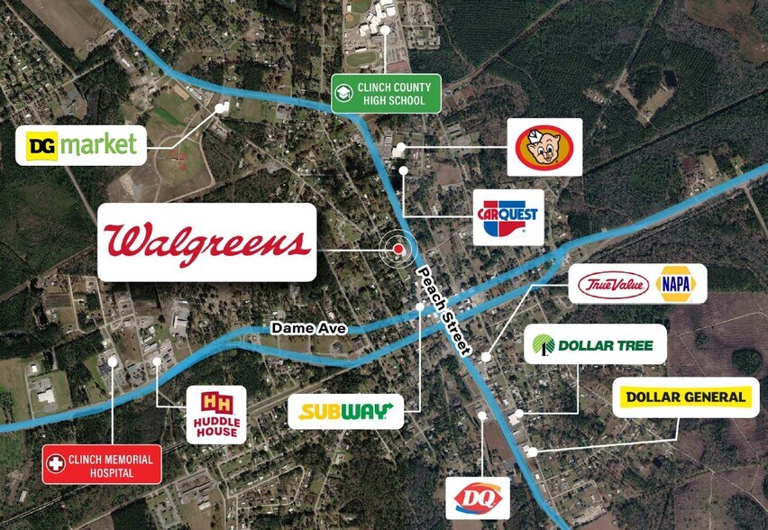 More Photos Of 191 N Church St, Homerville General Retail For Sale