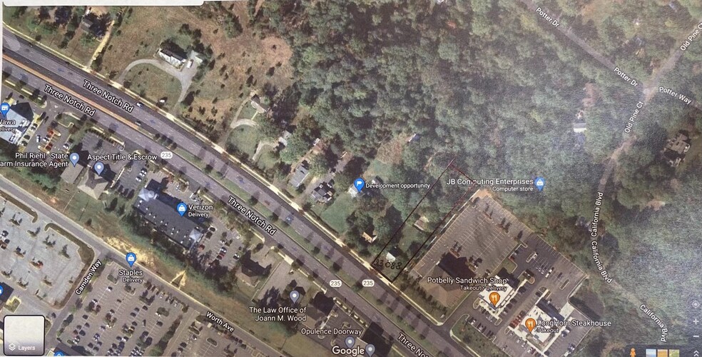 More Photos Of 23088 Three Notch rd, California Office For Sale