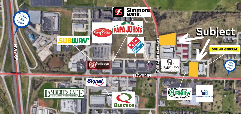 More Photos Of 1201 W State Highway Nn, Ozark Land For Sale