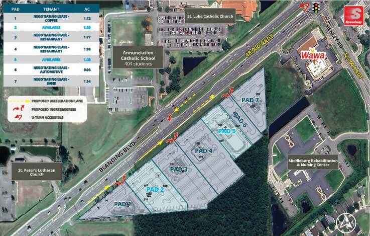 More Photos Of 1607 Blanding blvd, Middleburg Land For Lease