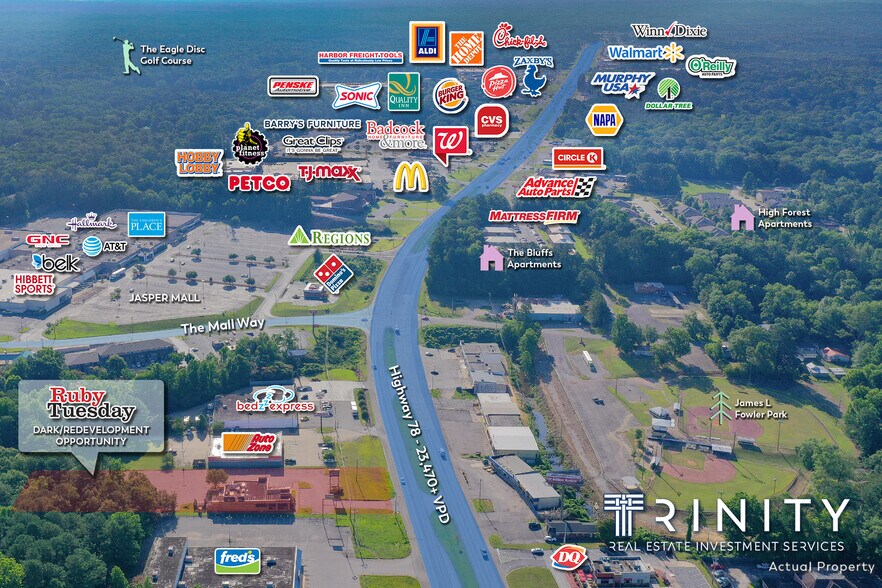 258 Highway 78 W, Jasper, AL 35501 Freestanding For Sale