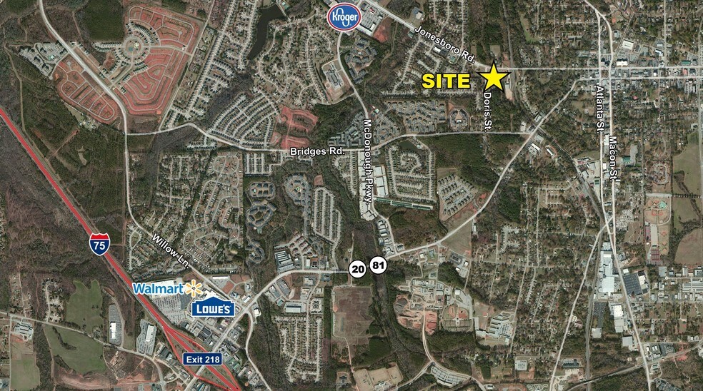 More Photos Of 107 Jonesboro Rd, McDonough Land For Sale
