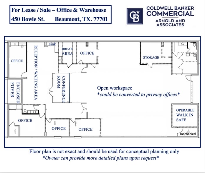 More Photos Of 450 Bowie, Beaumont Office For Sale