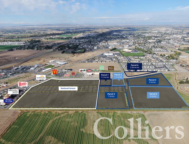 Primary Photo Of TBD University Blvd & Yellowstone Highway, Rexburg Land For Sale