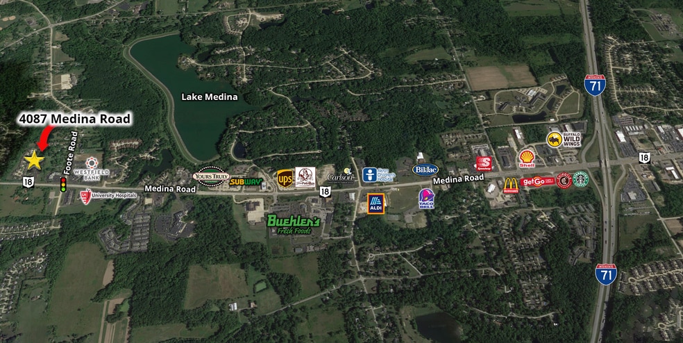 More Photos Of 4087 Medina Rd, Medina Medical For Lease