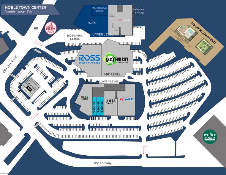 More Photos Of 901 Old York Rd, Abington Unknown For Lease