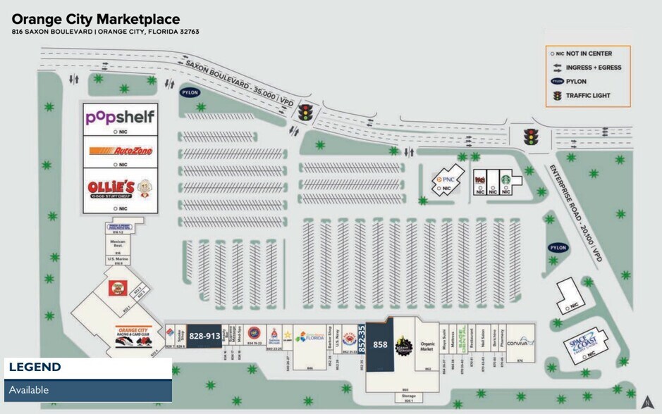 More Photos Of 810-890 Saxon Blvd, Orange City Unknown For Lease