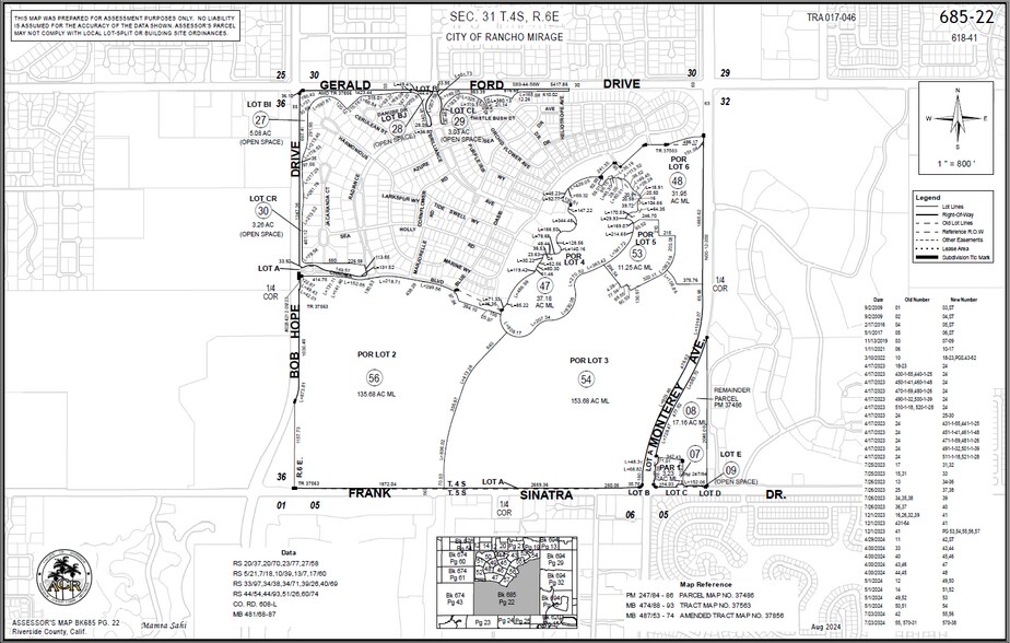 More Photos Of Frank Sinatra Dr & Monterey Ave, Rancho Mirage Land For Sale