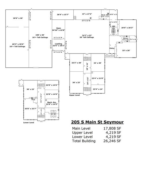 More Photos Of 205 S Main St, Seymour Office For Lease