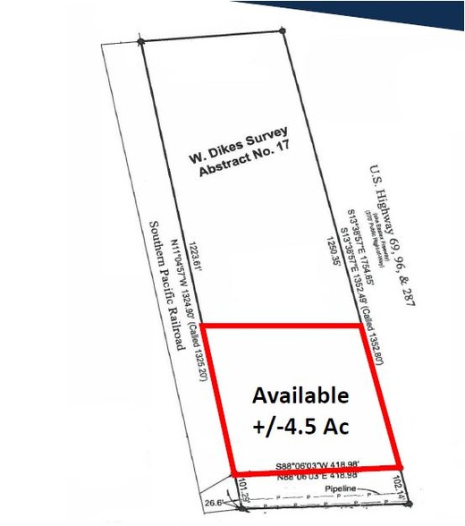 Primary Photo Of 8875 Eastex Fwy, Beaumont Land For Lease