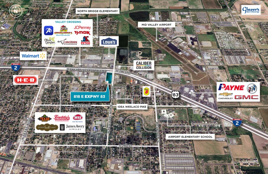 More Photos Of 818 E Expressway 83, Weslaco Warehouse For Sale