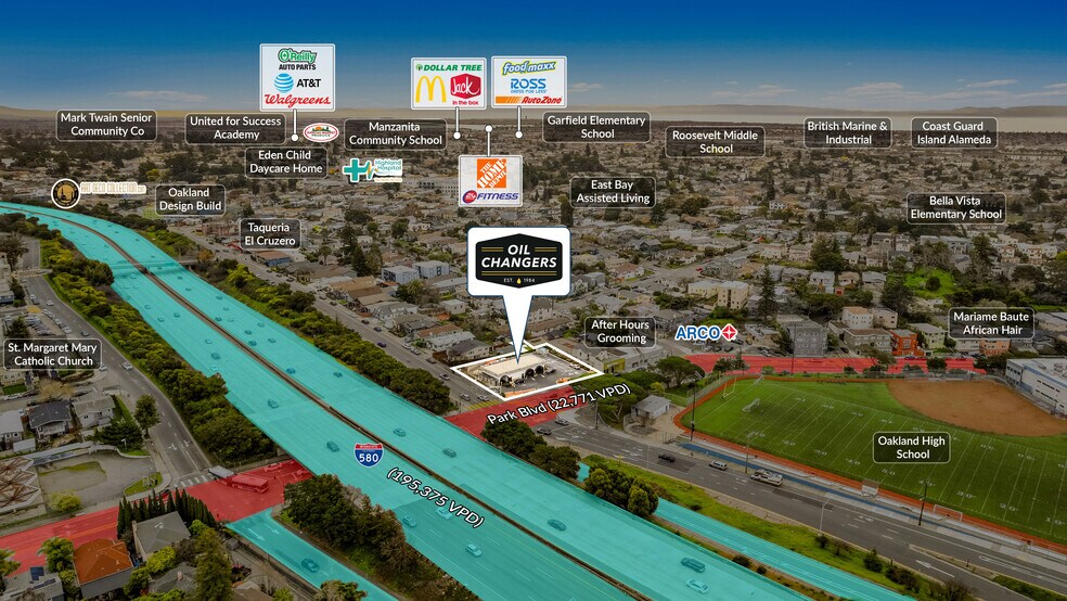 More Photos Of 3418 Park Blvd, Oakland Auto Repair For Sale