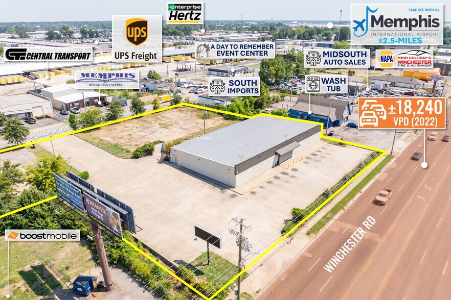 More Photos Of 1760 Winchester Rd, Memphis Freestanding For Sale