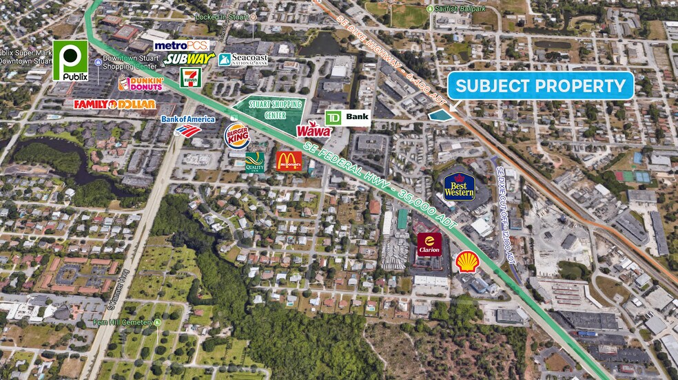 More Photos Of 920 SE Dixie Hwy, Stuart Land For Sale