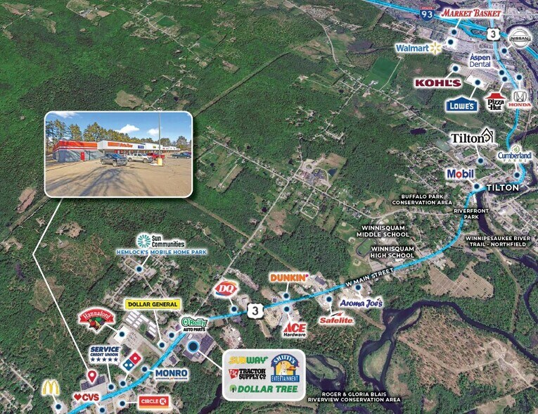 More Photos Of 880 Central St, Franklin Storefront For Sale