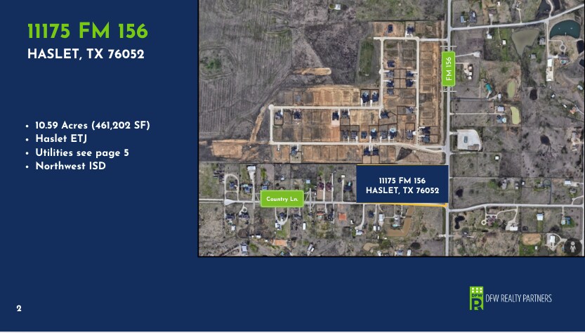 More Photos Of 11175 FM 156, Haslet Land For Sale